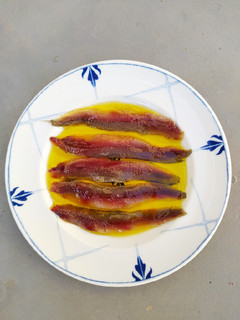 Una foto de Anchoas en salazón