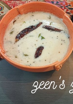 A picture of Fresh Coconut and Fried Gram Chutney.