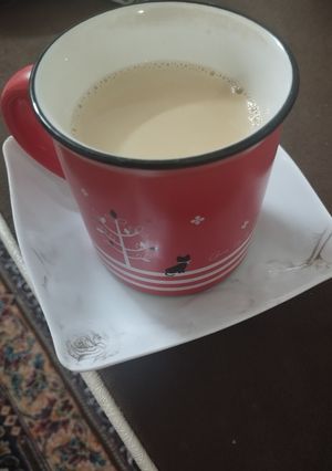 عکسی از دستور شیر چای😍