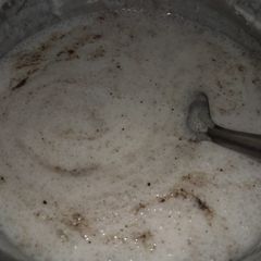 A picture of Namkeen lassi.