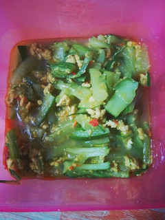 Foto resep Tumis telur orak arik dan timun