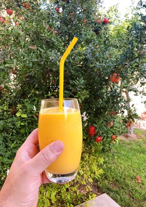 Φωτογραφία της συνταγής Μπανάνα - μάνγκο smoothie