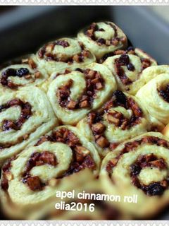 Foto resep apel cinnamon roll no ulen