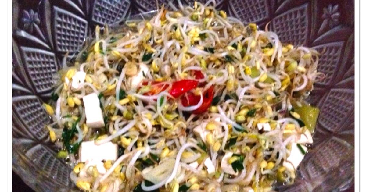 Resep Tumis kecambah dan tahu oleh Dapoer sriwidi - Cookpad