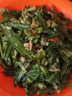 Foto resep Oseng genjer pedas