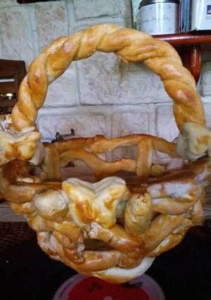 Φωτογραφία της συνταγής Καλαθάκι διακοσμητικό!!