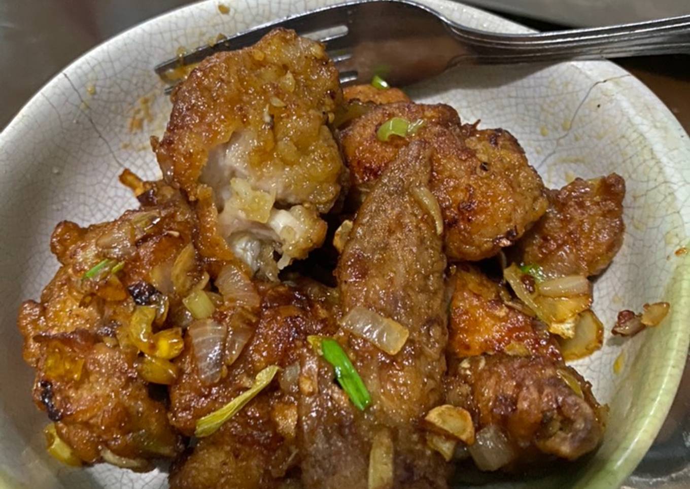 Ayam Goreng dalam Minyak