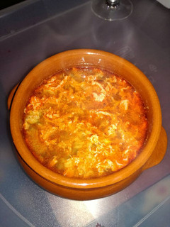 Una foto de Sopa de ajito