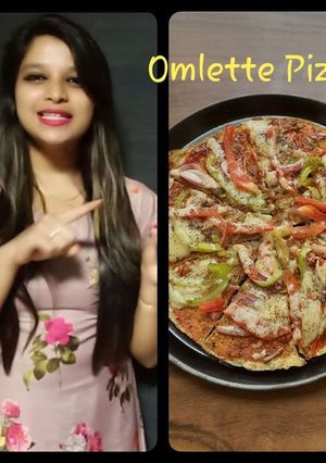 A picture of Omlette Pizza.