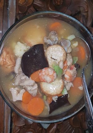 Foto resep Sapo Tahu udang ayam