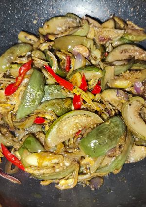 Foto resep TERONG dan TERI (Oseng)