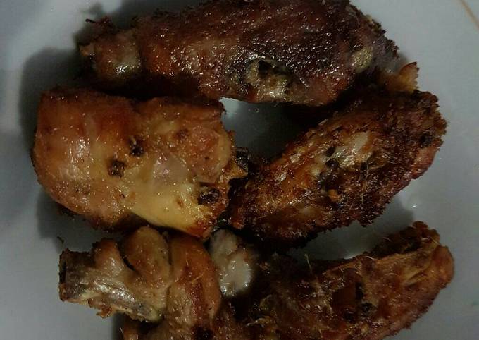 Ayam laos sedap sederhana tanpa penyedap