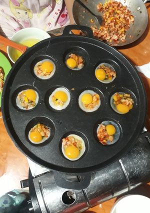 Hình của món Bánh trứng cút.