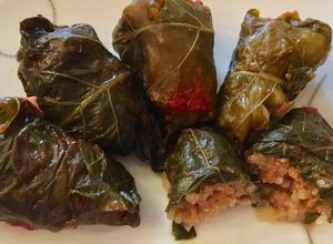 Szabolcsi töltött tormalevél recept fotója