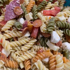 A picture of Antipasto Pasta Salad.