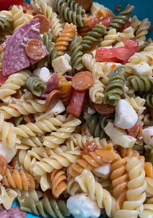 A picture of Antipasto Pasta Salad.