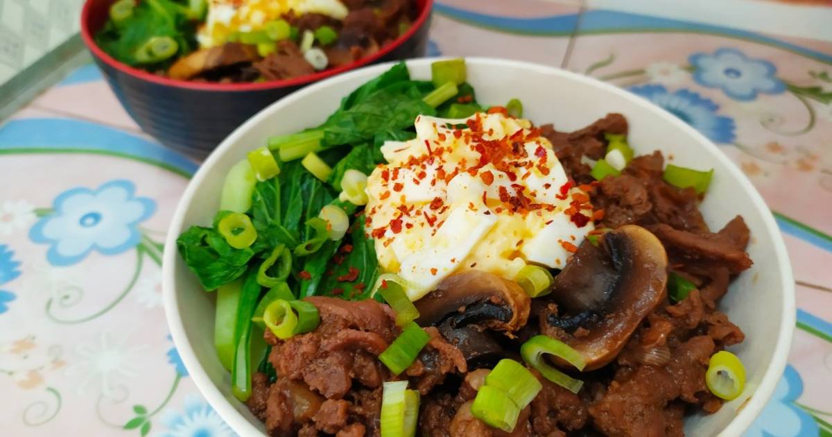 370 resep  gyudon enak dan sederhana Cookpad