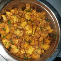 A picture of Wedges masala.