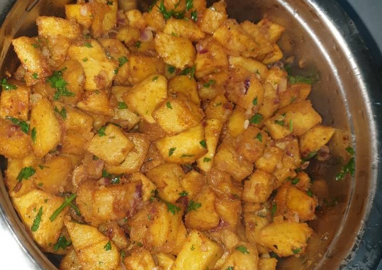 Recipe of Quick Wedges masala