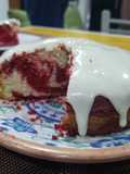 Torta marmoleada Red Velvet