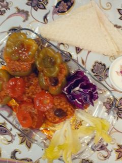 عکسی از دستور دلمه مامان پز 😘😘