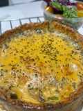 Quiche buttermilk cheddar