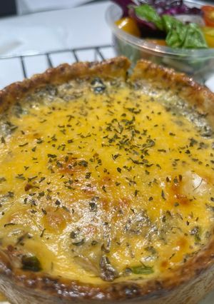 Foto resep Quiche buttermilk cheddar