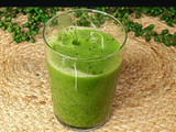 Batido de kiwi y espinacas