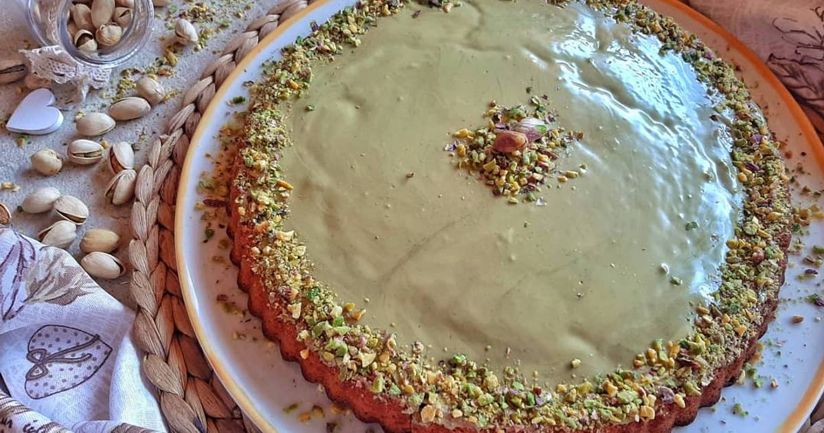 Ricetta Crostata Morbida Al Pistacchio Di Veronica Girgenti Cookpad