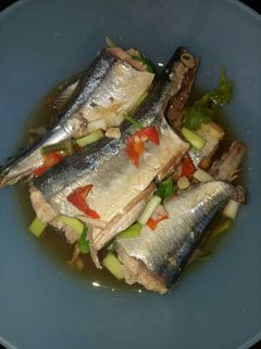 Hình của món Cá thu Nhật kho.