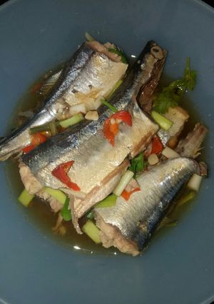 Hình của món Cá thu Nhật kho.
