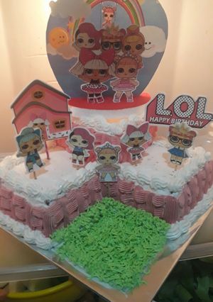 Foto resep Kue ultah LoL dengan bahan chocolatos
