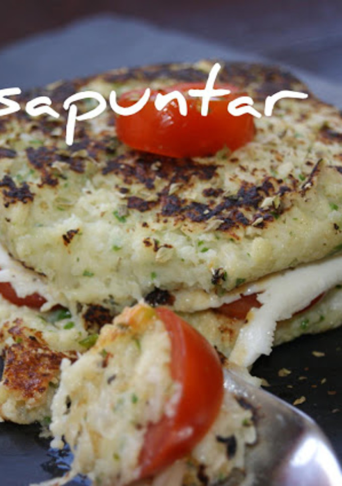 Una foto de Sándwich de coliflor