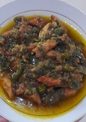 Foto resep Ikan asin cabe ijo