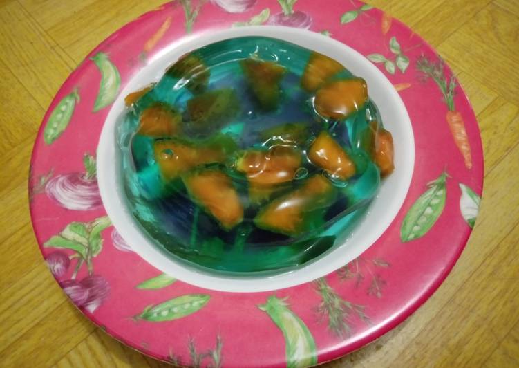 Recipe: Perfect Puding Jelly Pepaya