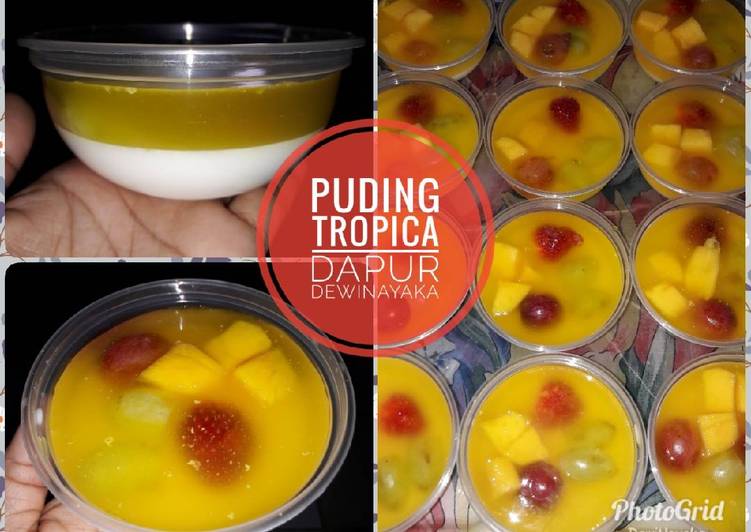 Resep Puding Tropica Anti Gagal