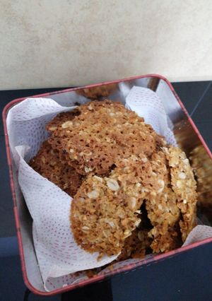 Una foto de Galleta vegana de almendra y coco