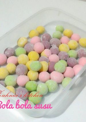 Foto resep Bola bola susu/ milky ball
