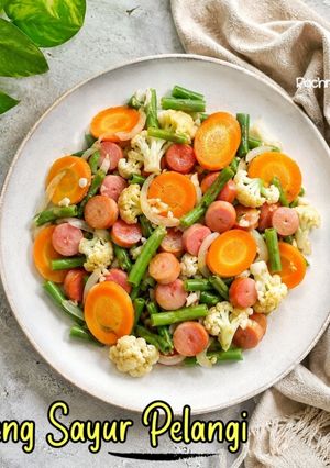 Foto resep Oseng Sayur Pelangi