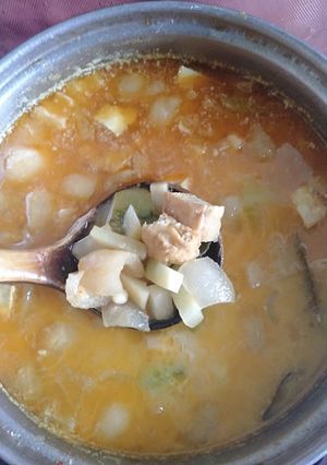 Foto resep Sayur lodeh labu Siam kikil dan tahu