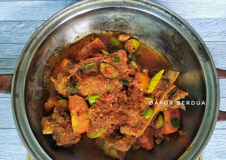 Resep Pedesan Tulangan Sapi Anti Gagal