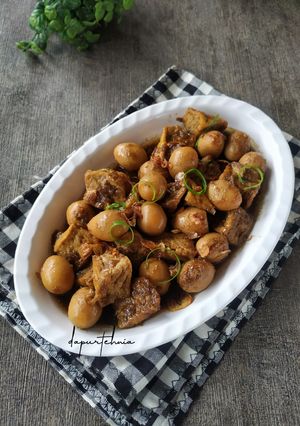 Foto resep Semur Tahu Telur Puyuh