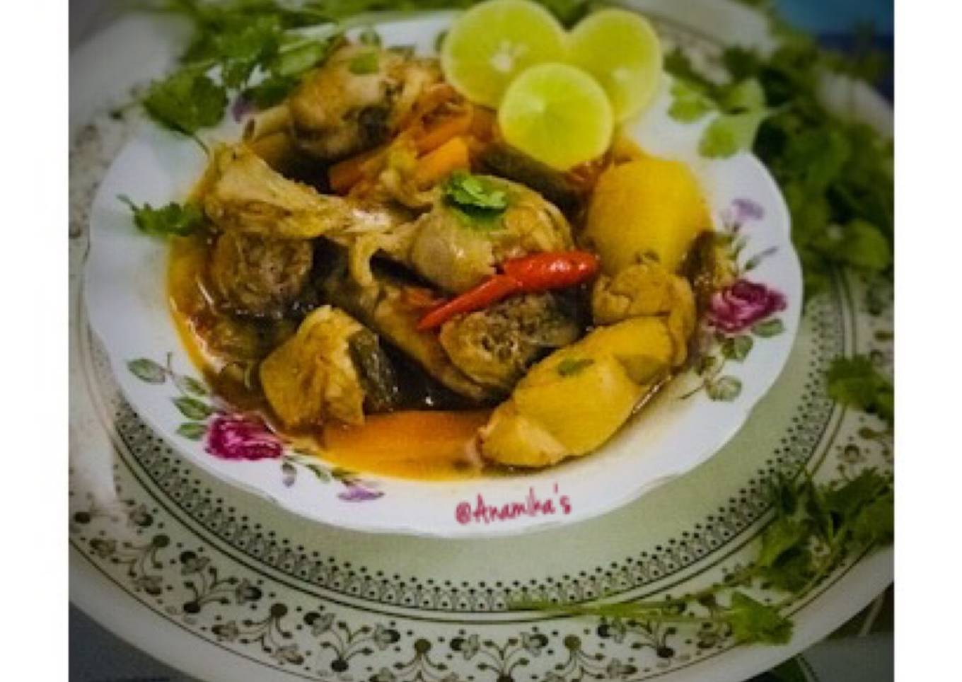 Simple Chicken Stew Bong Style