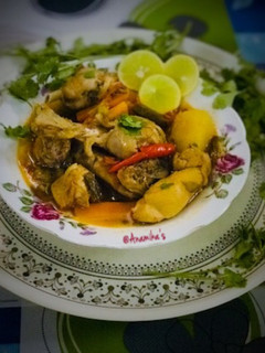 A picture of Simple Chicken Stew: Bong Style.