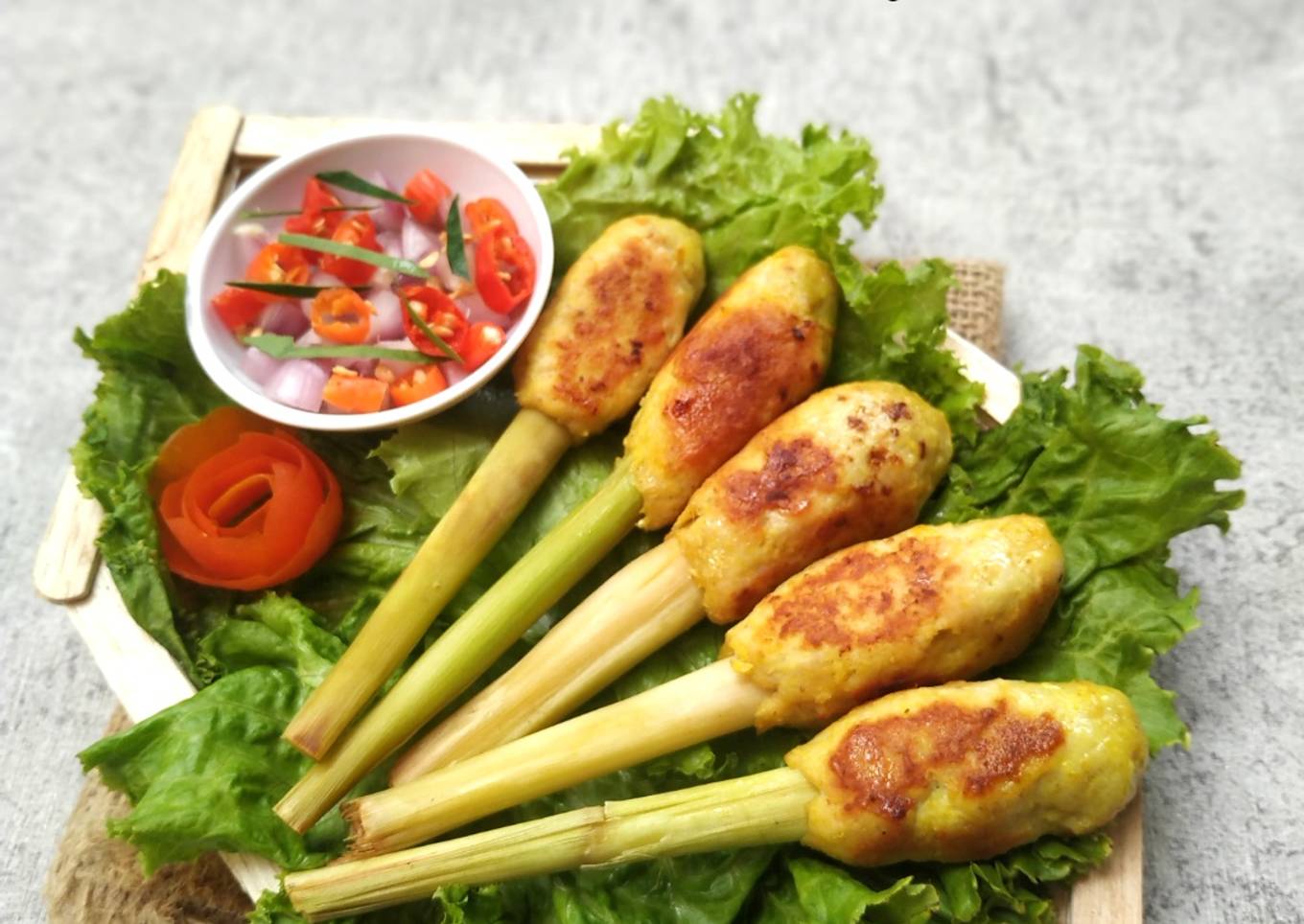 286. Sate Lilit Ayam