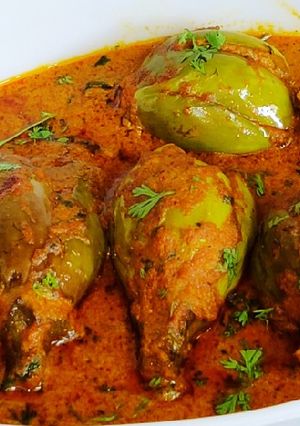 A picture of Eggplant Recipe (Baingan masala).