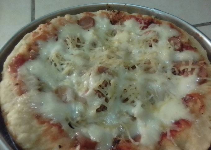 Resep Pizza rumahan ala Tintin rayner yang Lezat Sekali