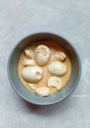 Foto resep Tofu Telur Kuah Santan