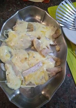 Una foto de Filet de merluza al horno