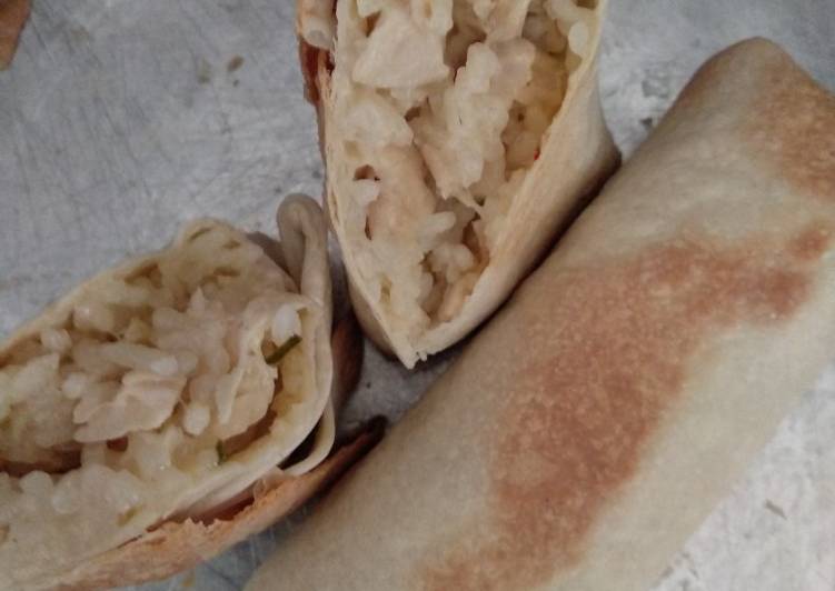 Boritos nasi ayam yoghurt